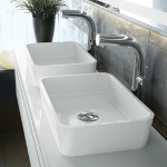 Victoria + Albert VB-EDG-45 Edge 45 Rounded Rectangle Vessel Lavatory Sink