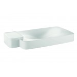 AXOR B. Wash Basin For Mixer Wall Hung Big 1 Shelf