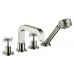 AXOR Citterio Trim 4 Hole Roman Tub Set Cross Handle