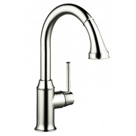 HANSGROHE TALIS C HIGHARC SINGLE HOLE KITCHEN FAUCET W/PULL DOWN 2 