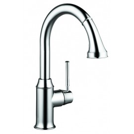 Hansgrohe 04215-1 Hg Talis C Higharc Single Hole Kitchen Faucet With Pull Down 2