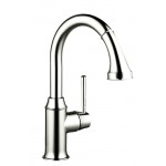 HANSGROHE TALIS C PREP KITCHEN FAUCET W/PULL DOWN 2 SPRAY 