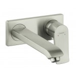 HANSGROHE METRIS E WALL MOUNTED SINGLE HANDLE FAUCET 