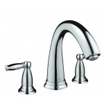 Hansgrohe 06120-0 Trim 3 Hole Tub Filler Swing Lever Handle