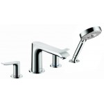 HANSGROHE METRIS E 4 HOLE ROMAN TUB 