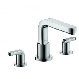 HANSGROHE METRIS S 3-HOLE ROMAN TUB SET LEVER 