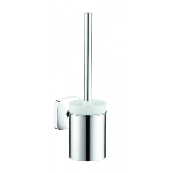 HANSGROHE PURAVIDA TOILET BRUSH WITH HOLDER 