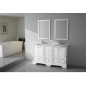 Virta 60 Inch Charm Floor Mount Double Sink Vanity