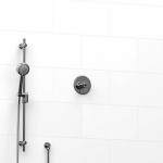 Riobel KIT123ATOP 0.5 2-way Type TP thermostaticpressure balance coaxial system with hand shower rail