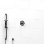 Riobel KIT123CSTM 0.5 2-way Type TP thermostaticpressure balance coaxial system with hand shower rail