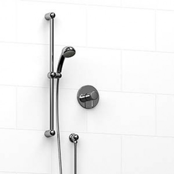 Riobel KIT123FI 0.5 2-way Type TP thermostaticpressure balance coaxial system with hand shower rail