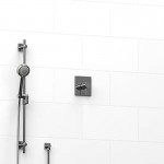 Riobel Pallace KIT123PATQ 0.5 2-way Type TP thermostaticpressure balance coaxial system with hand shower rail