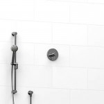 Riobel Riu KIT123RUTM 0.5 2-way Type TP thermostaticpressure balance coaxial system with hand shower rail