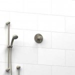 Riobel KIT143CS Type TP thermostaticpressure balance 0.5 coaxiale system with hand shower rail