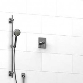 Riobel KIT143CSTQ Type TP thermostaticpressure balance 0.5 coaxiale system with hand shower rail