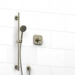 Riobel Salome KIT143SA Type TP thermostaticpressure balance 0.5 coaxiale system with hand shower rail