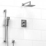 Riobel KIT2042 Type TP thermostaticpressure balance 0.5 system with hand shower rail and shower head