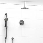 Riobel KIT323 Type TP thermostaticpressure balance 0.5 coaxial 2-way system with hand shower and shower head