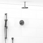 Riobel KIT323CSTM Type TP thermostaticpressure balance 0.5 coaxial 2-way system with hand shower and shower head