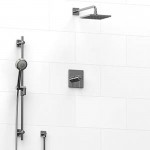 Riobel KIT323CSTQ Type TP thermostaticpressure balance 0.5 coaxial 2-way system with hand shower and shower head