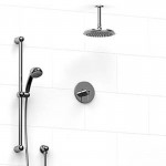 Riobel KIT323FM Type TP thermostaticpressure balance 0.5 coaxial 2-way system with hand shower and shower head