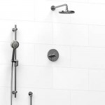 Riobel Pallace KIT323PATM Type TP thermostaticpressure balance 0.5 coaxial 2-way system with hand shower and shower head