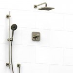 Riobel Salome KIT323SA Type TP thermostaticpressure balance 0.5 coaxial 2-way system with hand shower and shower head