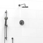 Riobel KIT323SHTM Type TP thermostaticpressure balance 0.5 coaxial 2-way system with hand shower and shower head