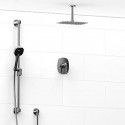 Riobel Venty KIT323VY Type TP thermostaticpressure balance 0.5 coaxial 2-way system with hand shower and shower head