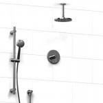 Riobel KIT343CSTM Type TP thermostaticpressure balance 0.5 coaxial system with hand shower rail and shower head