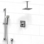 Riobel KIT343MZ Type TP thermostaticpressure balance 0.5 coaxial system with hand shower rail and shower head