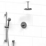 Riobel Riu KIT343RUTM Type TP thermostaticpressure balance 0.5 coaxial system with hand shower rail and shower head