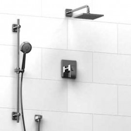 Riobel Zendo KIT343ZOTQ Type TP thermostaticpressure balance 0.5 coaxial system with hand shower rail and shower head