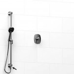 Riobel Venty KIT6123VY 0.5 2-way Type TP thermostaticpressure balance coaxial system and hand shower rail with built-in elbow su