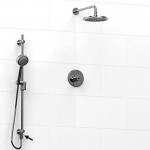 Riobel KIT6323ATOP Type TP thermostaticpressure balance 0.5 coaxial 2-way system hand shower rail with built-in elbow supply ...