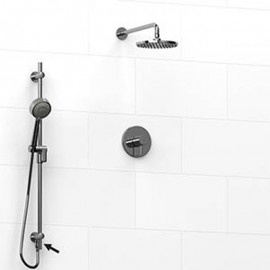 Riobel Pallace KIT6323PATM Type TP thermostaticpressure balance 0.5 coaxial 2-way system hand shower rail with built-in elbow su