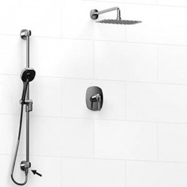 Riobel Venty KIT6323VY Type TP thermostaticpressure balance 0.5 coaxial 2-way system hand shower rail with built-in elbow supply