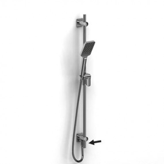 Riobel 4625 Hand shower rail with built-in elbow supply