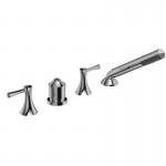 Riobel FM15L 4 piece deck-mount tub filler without spout