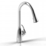 Riobel FO101SS-15 Flo kitchen faucet with spray