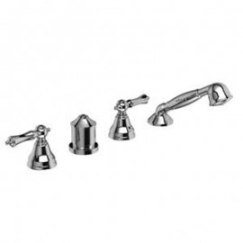 Riobel Georgian GN15L 4 piece deck-mount tub filler without spout