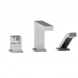 Riobel MZ10 3-piece deck-mount tub filler with hand shower