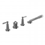 Riobel Pallace PA15L 4 piece deck-mount tub filler without spout