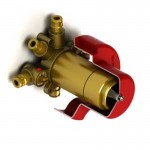 Riobel R45-EX 3-way Type TP thermostaticpressure balance coaxial valve rough without cartridge