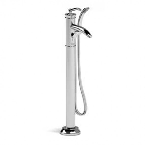 Riobel TATOP33 Floor-mount tub filler with hand shower trim