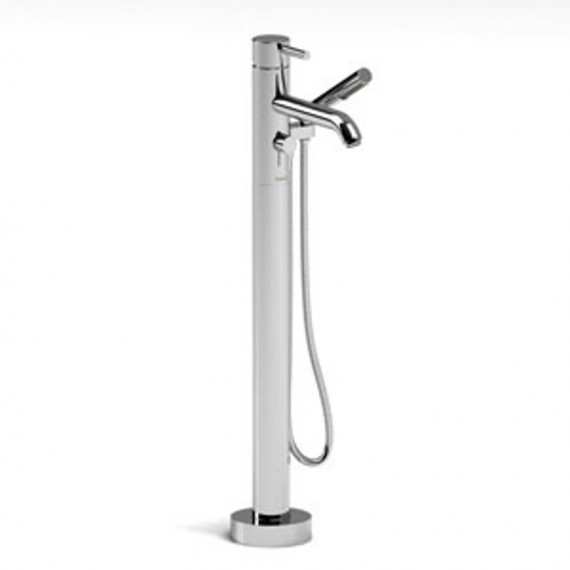 Riobel TCS33 Floor-mount tub filler with hand shower trim