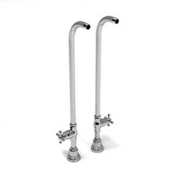 Riobel TU44 76 cm 30 high floor riser pair with valve