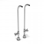 Riobel TU44 76 cm 30 high floor riser pair with valve