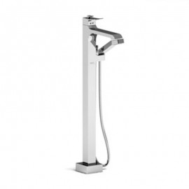 Riobel Zendo TZO37 Floor-mount Type TP thermostaticpressure balance coaxial tub filler with hand shower trim