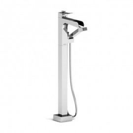 Riobel Zendo TZOOP37 Floor-mount Type TP thermostaticpressure balance coaxial tub filler with hand shower trim